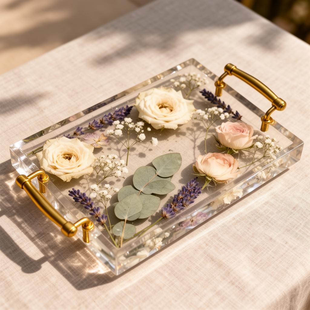 Bouquet to Keepsake Tray